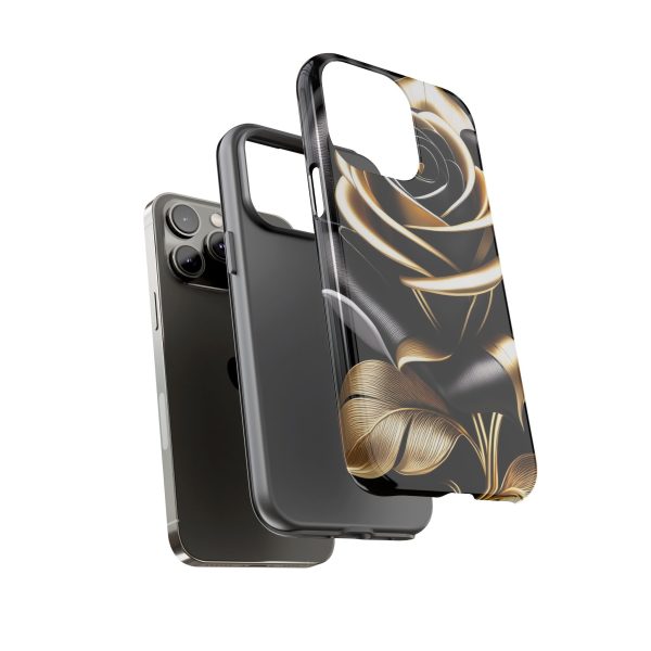 Copy of Black and Gold Rose iPhone | Samsung | Samsung Galaxy | Google Pixel - Cell Phone Tough Cases - Image 120