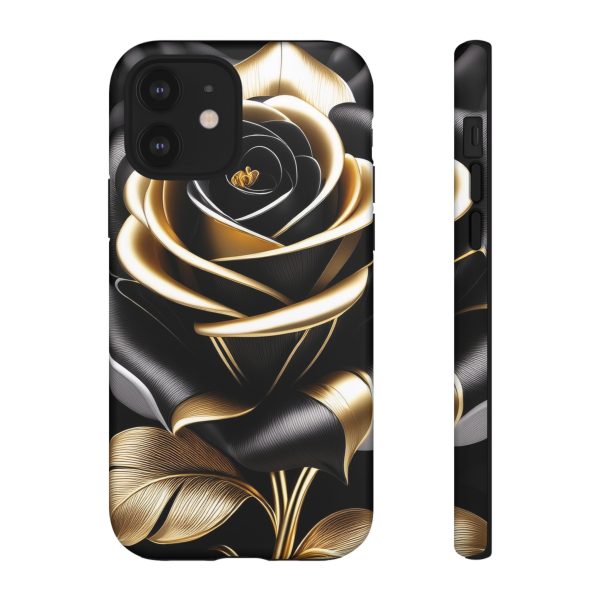 Copy of Black and Gold Rose iPhone | Samsung | Samsung Galaxy | Google Pixel - Cell Phone Tough Cases - Image 37