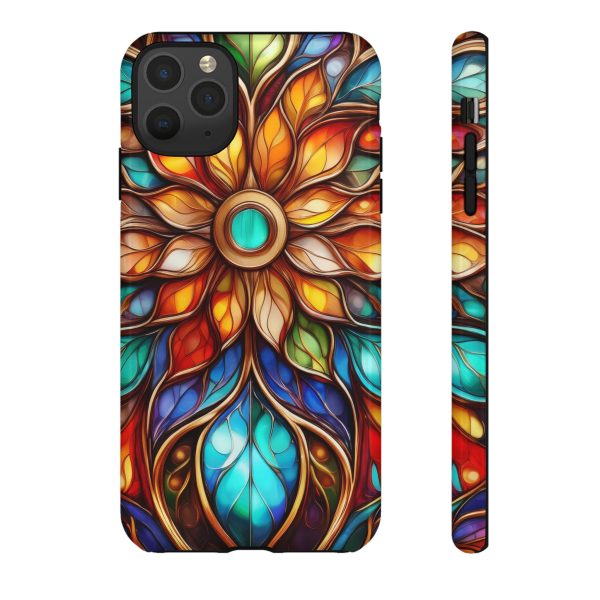 Stained Glass Flower SG1 Cell Phone Tough Cases iPhone | Samsung | Samsung Galaxy | Google Pixel - Image 28