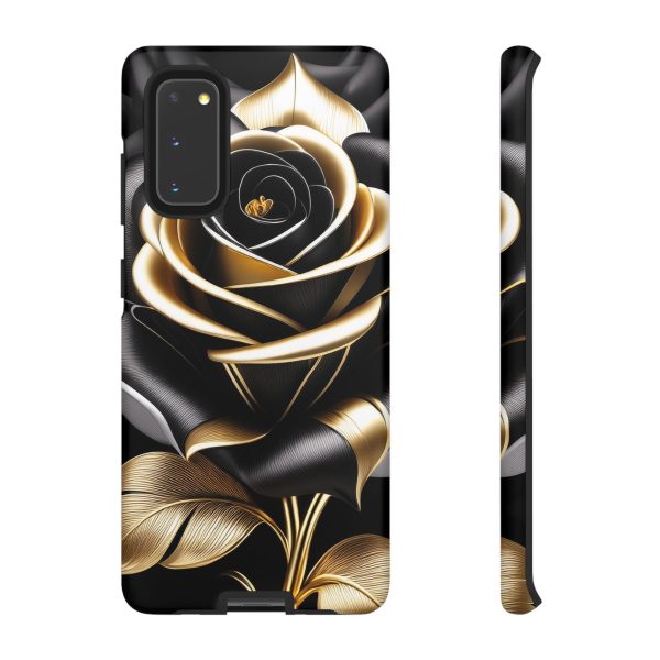 Copy of Black and Gold Rose iPhone | Samsung | Samsung Galaxy | Google Pixel - Cell Phone Tough Cases - Image 31