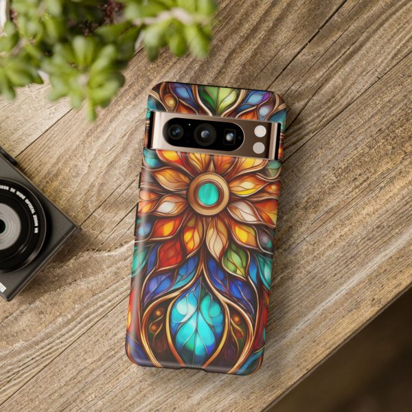 Stained Glass Flower SG1 Cell Phone Tough Cases iPhone | Samsung | Samsung Galaxy | Google Pixel - Image 224