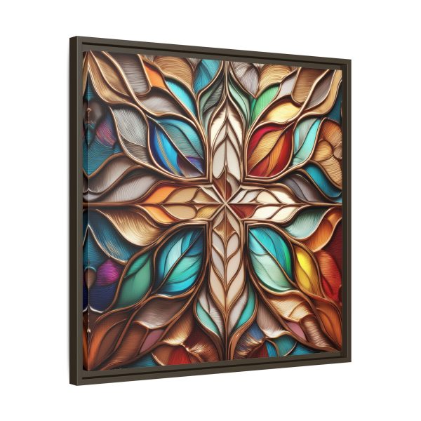 Wood Grain Style WG1 Matte Canvas, Framed (Multi-color) - Image 22