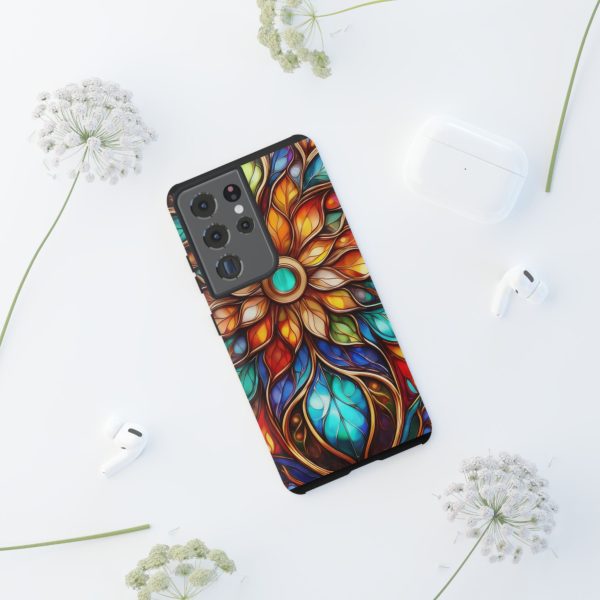 Stained Glass Flower SG1 Cell Phone Tough Cases iPhone | Samsung | Samsung Galaxy | Google Pixel - Image 65