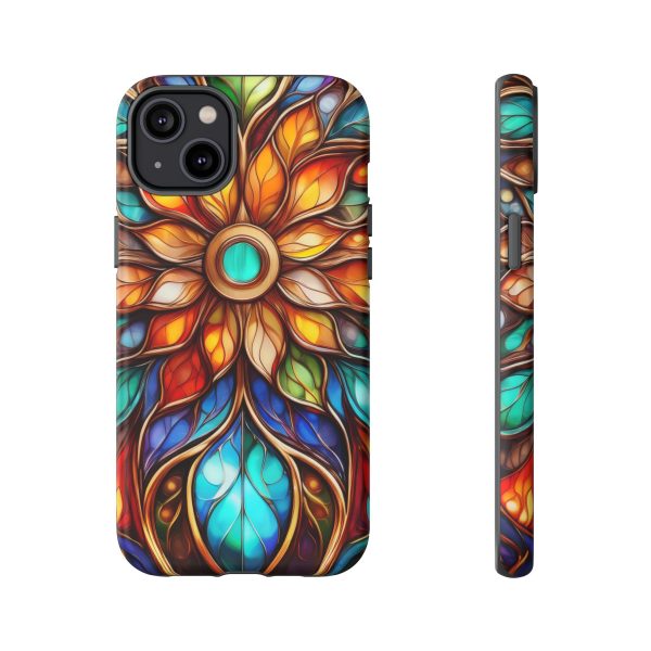 Stained Glass Flower SG1 Cell Phone Tough Cases iPhone | Samsung | Samsung Galaxy | Google Pixel - Image 114