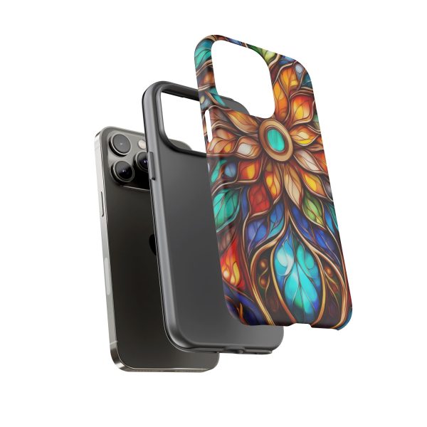 Stained Glass Flower SG1 Cell Phone Tough Cases iPhone | Samsung | Samsung Galaxy | Google Pixel - Image 124