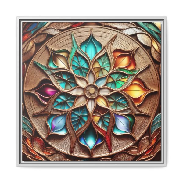 Wood Grain Style WG5 Matte Canvas, Framed (Multi-color) - Image 25