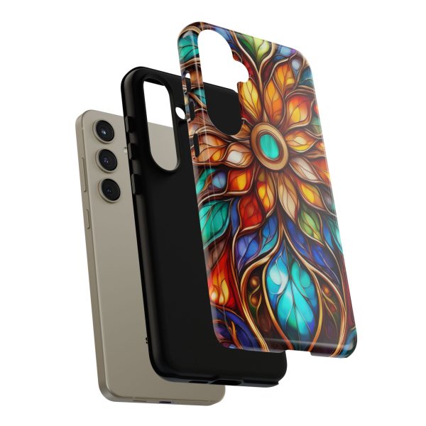 Stained Glass Flower SG1 Cell Phone Tough Cases iPhone | Samsung | Samsung Galaxy | Google Pixel - Image 203