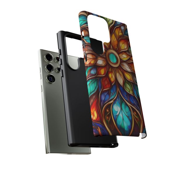 Stained Glass Flower SG1 Cell Phone Tough Cases iPhone | Samsung | Samsung Galaxy | Google Pixel - Image 144