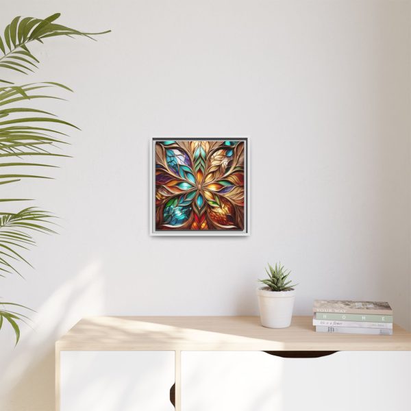 Wood Grain Style WG2 Matte Canvas, Framed (Multi-color) - Image 19