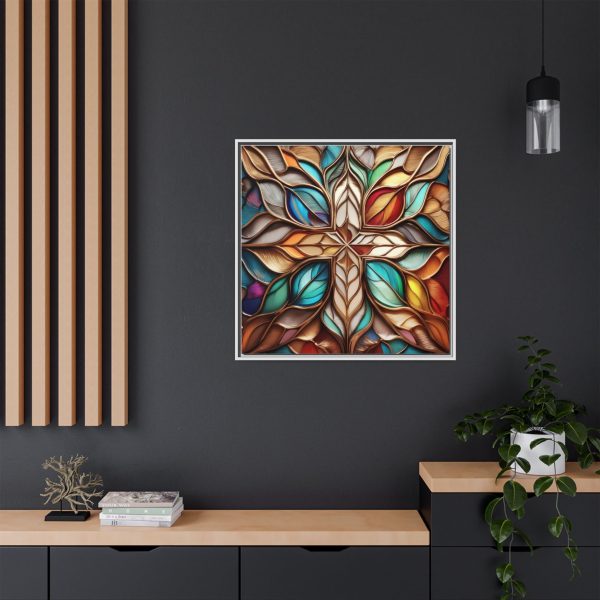 Wood Grain Style WG1 Matte Canvas, Framed (Multi-color) - Image 36