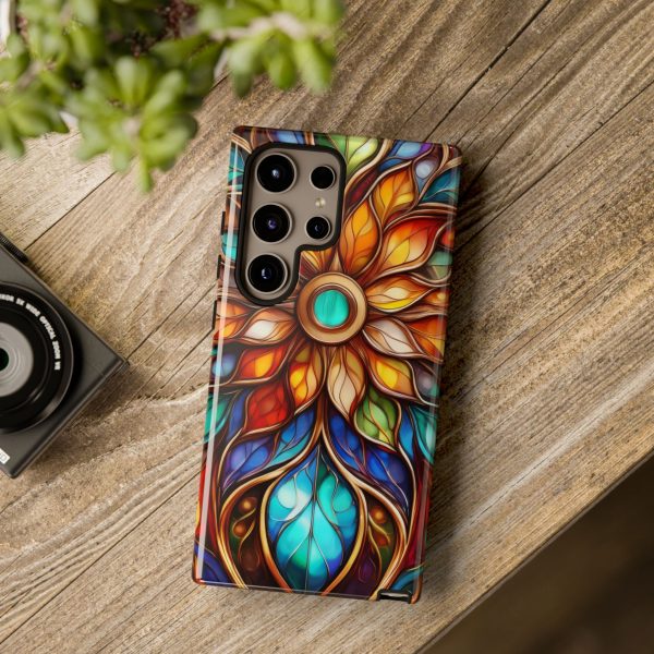 Stained Glass Flower SG1 Cell Phone Tough Cases iPhone | Samsung | Samsung Galaxy | Google Pixel - Image 214