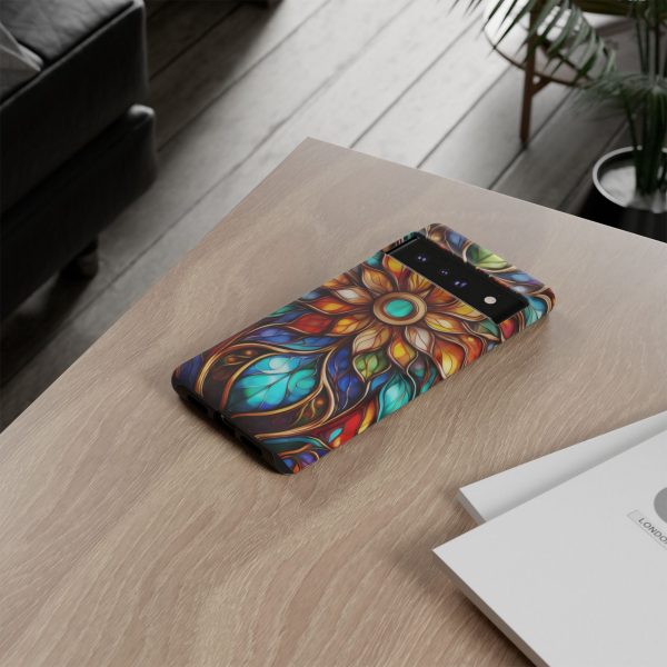 Stained Glass Flower SG1 Cell Phone Tough Cases iPhone | Samsung | Samsung Galaxy | Google Pixel - Image 165