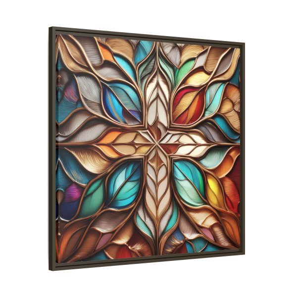 Wood Grain Style WG1 Matte Canvas, Framed (Multi-color) - Image 30