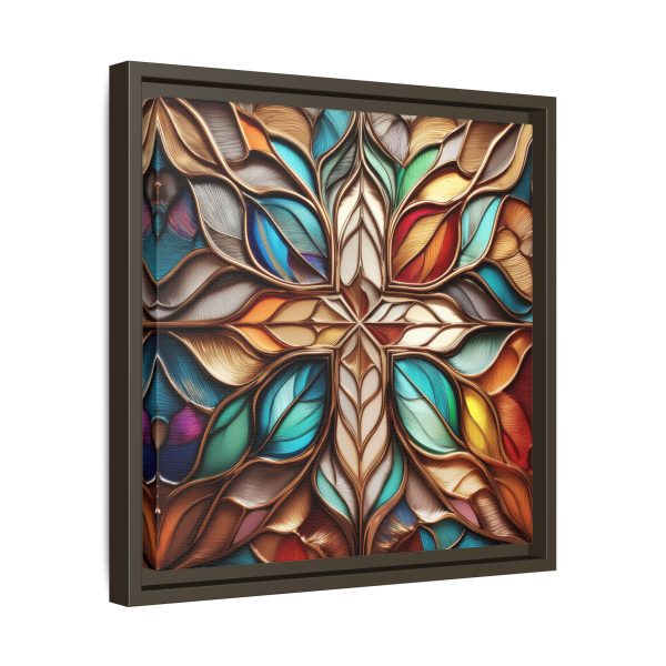 Wood Grain Style WG1 Matte Canvas, Framed (Multi-color) - Image 14