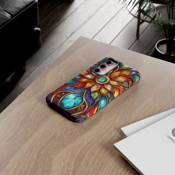 Stained Glass Flower SG1 Cell Phone Tough Cases iPhone | Samsung | Samsung Galaxy | Google Pixel - Image 141