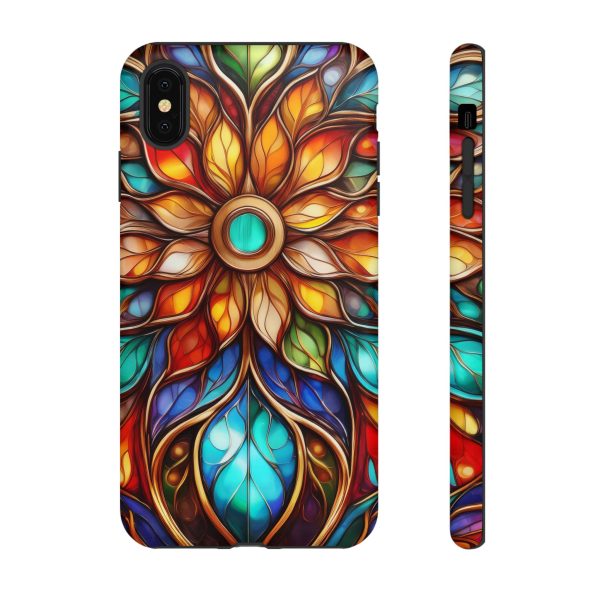 Stained Glass Flower SG1 Cell Phone Tough Cases iPhone | Samsung | Samsung Galaxy | Google Pixel - Image 17