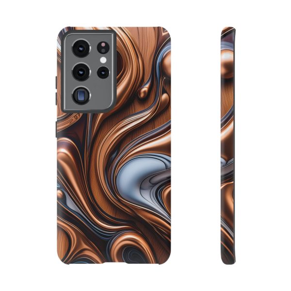 Wood Grain WG11 iPhone | Samsung | Samsung Galaxy | Google Pixel - Cell Phone Tough Cases - Image 64