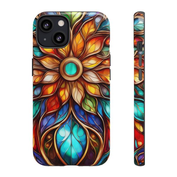 Stained Glass Flower SG1 Cell Phone Tough Cases iPhone | Samsung | Samsung Galaxy | Google Pixel - Image 42