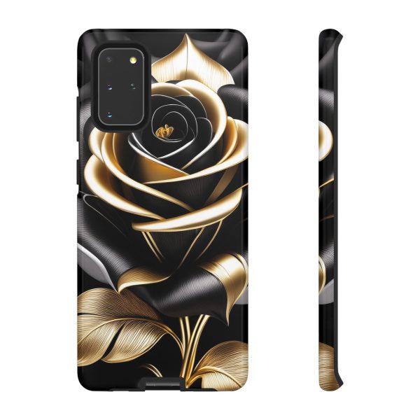 Copy of Black and Gold Rose iPhone | Samsung | Samsung Galaxy | Google Pixel - Cell Phone Tough Cases - Image 34