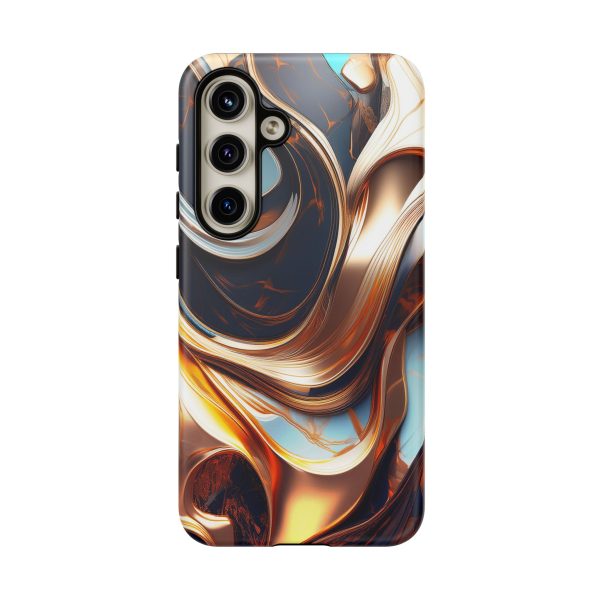 Navy Blue Gold Cell Phone Tough Cases iPhone | Samsung | Samsung Galaxy | Google Pixel - Image 195