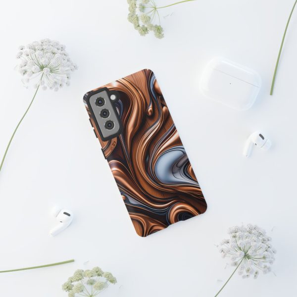 Wood Grain WG11 iPhone | Samsung | Samsung Galaxy | Google Pixel - Cell Phone Tough Cases - Image 57