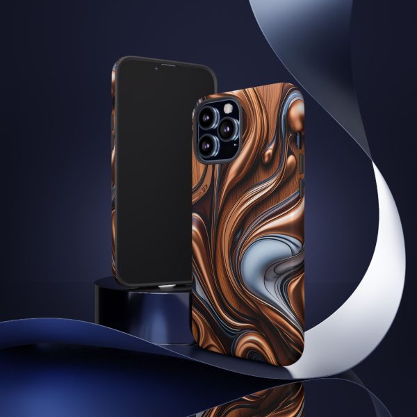 Wood Grain WG11 iPhone | Samsung | Samsung Galaxy | Google Pixel - Cell Phone Tough Cases - Image 53