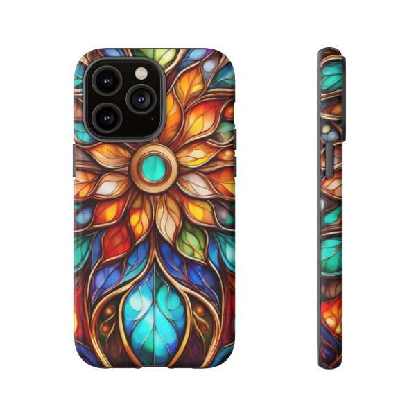 Stained Glass Flower SG1 Cell Phone Tough Cases iPhone | Samsung | Samsung Galaxy | Google Pixel - Image 122