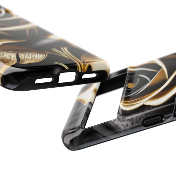 Copy of Black and Gold Rose iPhone | Samsung | Samsung Galaxy | Google Pixel - Cell Phone Tough Cases - Image 222