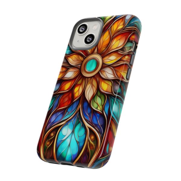 Stained Glass Flower SG1 Cell Phone Tough Cases iPhone | Samsung | Samsung Galaxy | Google Pixel - Image 95