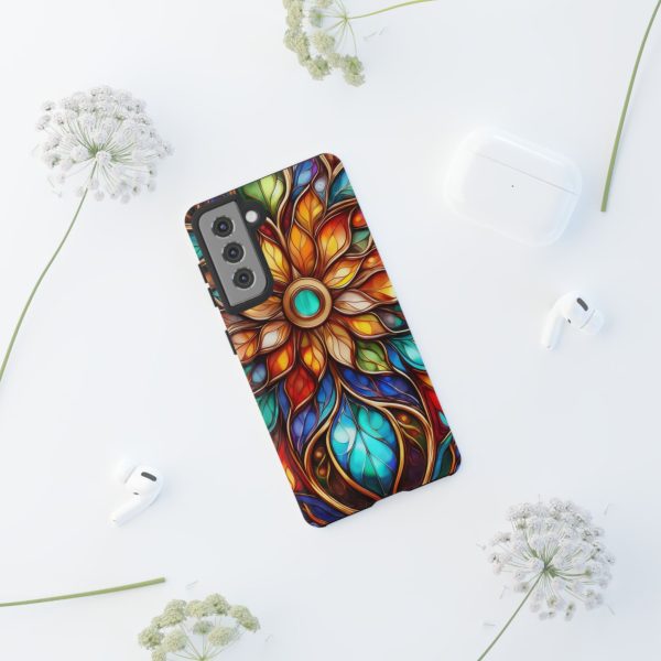 Stained Glass Flower SG1 Cell Phone Tough Cases iPhone | Samsung | Samsung Galaxy | Google Pixel - Image 55