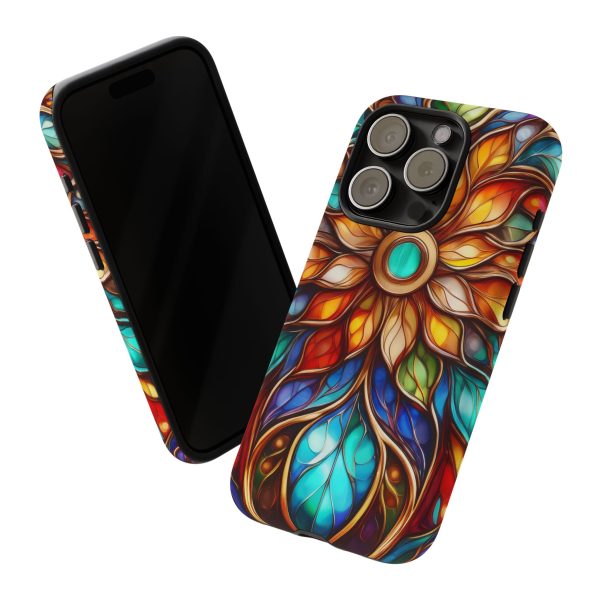 Stained Glass Flower SG1 Cell Phone Tough Cases iPhone | Samsung | Samsung Galaxy | Google Pixel - Image 182