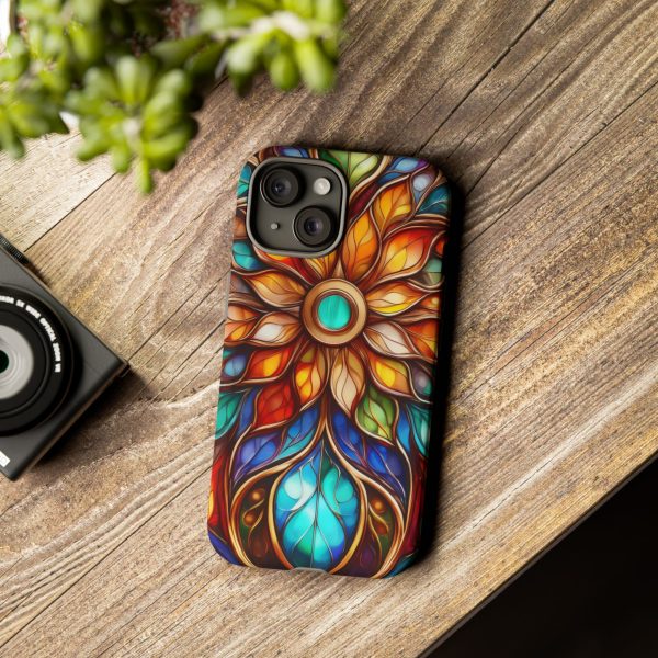 Stained Glass Flower SG1 Cell Phone Tough Cases iPhone | Samsung | Samsung Galaxy | Google Pixel - Image 171