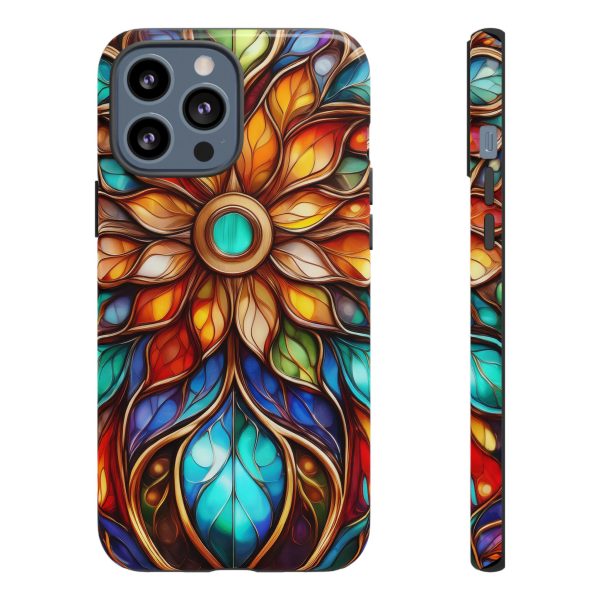 Stained Glass Flower SG1 Cell Phone Tough Cases iPhone | Samsung | Samsung Galaxy | Google Pixel - Image 50