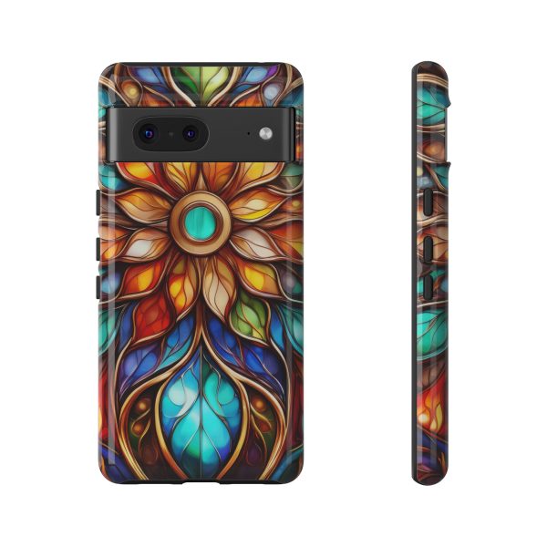 Stained Glass Flower SG1 Cell Phone Tough Cases iPhone | Samsung | Samsung Galaxy | Google Pixel - Image 150