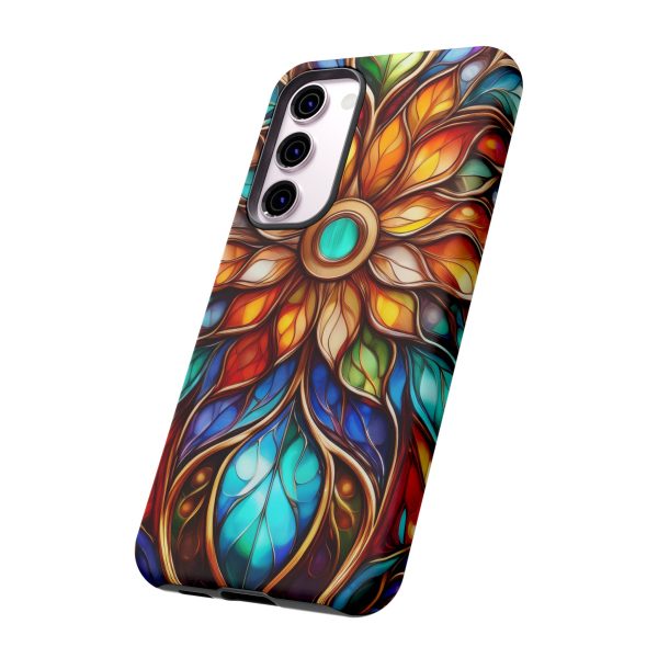 Stained Glass Flower SG1 Cell Phone Tough Cases iPhone | Samsung | Samsung Galaxy | Google Pixel - Image 139