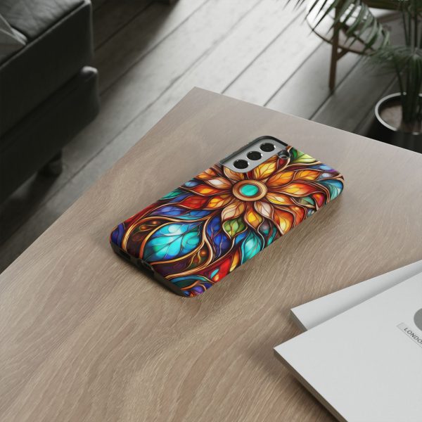 Stained Glass Flower SG1 Cell Phone Tough Cases iPhone | Samsung | Samsung Galaxy | Google Pixel - Image 89