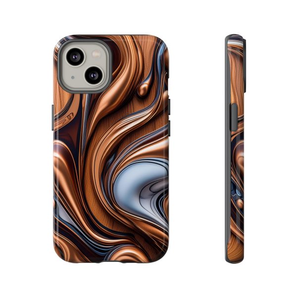 Wood Grain WG11 iPhone | Samsung | Samsung Galaxy | Google Pixel - Cell Phone Tough Cases - Image 94