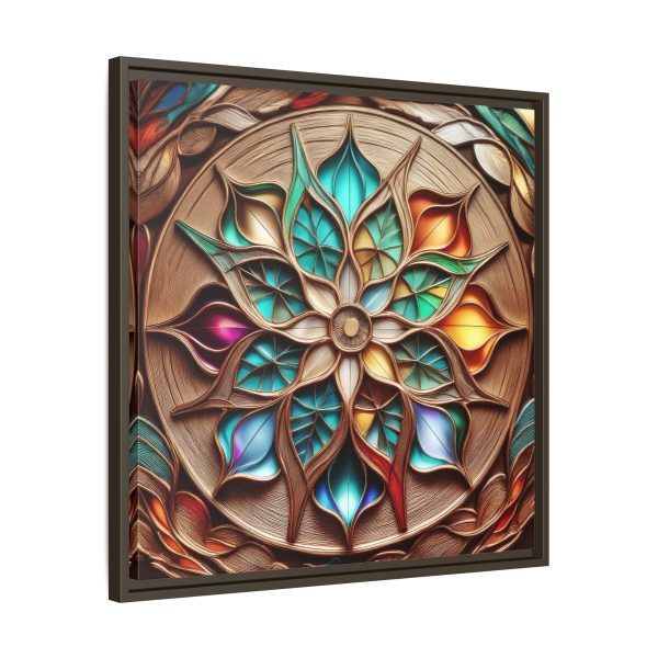 Wood Grain Style WG5 Matte Canvas, Framed (Multi-color) - Image 22