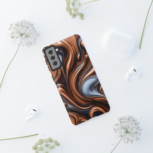 Wood Grain WG11 iPhone | Samsung | Samsung Galaxy | Google Pixel - Cell Phone Tough Cases - Image 61