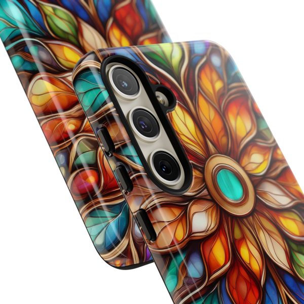 Stained Glass Flower SG1 Cell Phone Tough Cases iPhone | Samsung | Samsung Galaxy | Google Pixel - Image 201