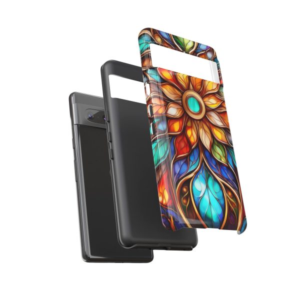 Stained Glass Flower SG1 Cell Phone Tough Cases iPhone | Samsung | Samsung Galaxy | Google Pixel - Image 152