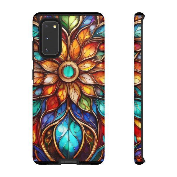 Stained Glass Flower SG1 Cell Phone Tough Cases iPhone | Samsung | Samsung Galaxy | Google Pixel - Image 31