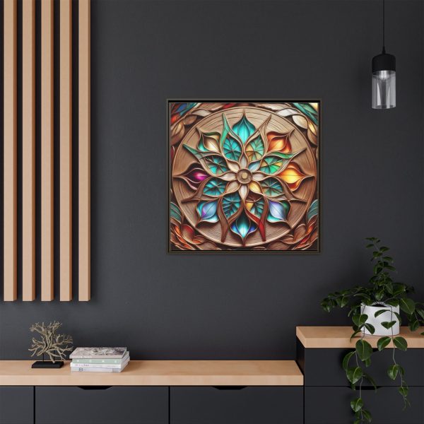 Wood Grain Style WG5 Matte Canvas, Framed (Multi-color) - Image 32