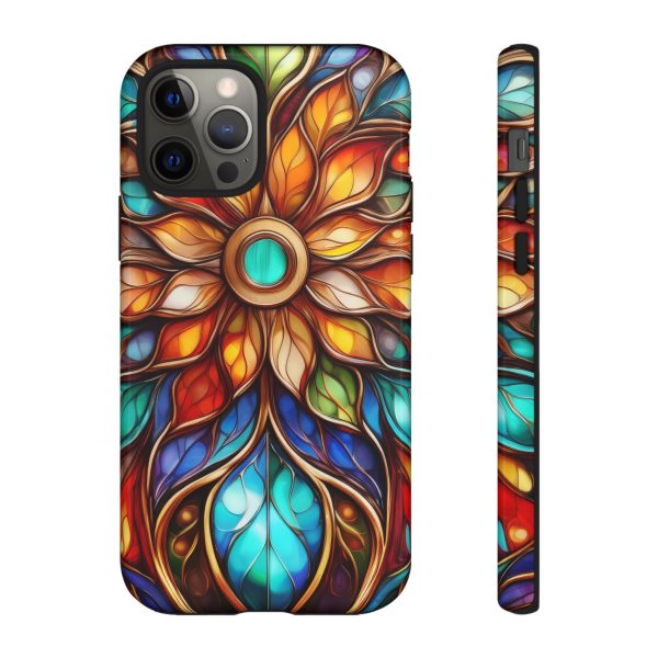 Stained Glass Flower SG1 Cell Phone Tough Cases iPhone | Samsung | Samsung Galaxy | Google Pixel - Image 38