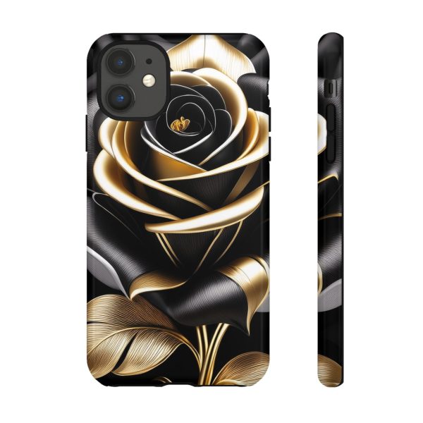 Copy of Black and Gold Rose iPhone | Samsung | Samsung Galaxy | Google Pixel - Cell Phone Tough Cases - Image 24