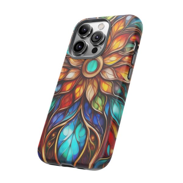 Stained Glass Flower SG1 Cell Phone Tough Cases iPhone | Samsung | Samsung Galaxy | Google Pixel - Image 107