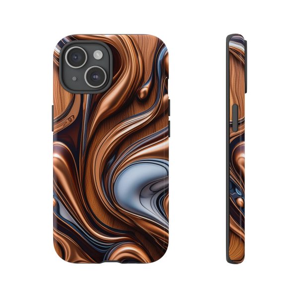 Wood Grain WG11 iPhone | Samsung | Samsung Galaxy | Google Pixel - Cell Phone Tough Cases - Image 166