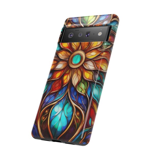 Stained Glass Flower SG1 Cell Phone Tough Cases iPhone | Samsung | Samsung Galaxy | Google Pixel - Image 159