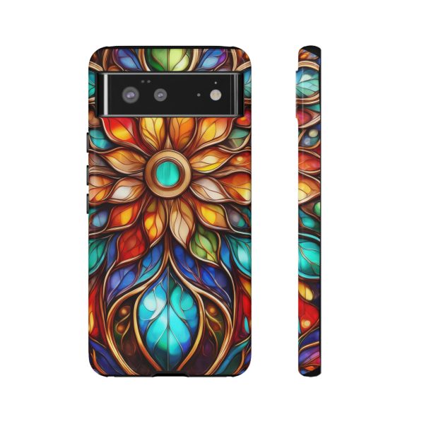 Stained Glass Flower SG1 Cell Phone Tough Cases iPhone | Samsung | Samsung Galaxy | Google Pixel - Image 70