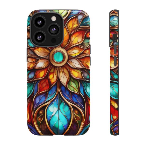 Stained Glass Flower SG1 Cell Phone Tough Cases iPhone | Samsung | Samsung Galaxy | Google Pixel - Image 46